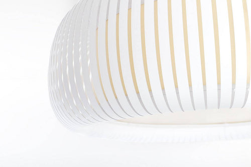 bpskoncept plafondlamp Oblo - wit kunststof - diffuser