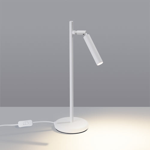 Sollux Lighting Tafellamp PASTELO wit - 14x20x43cm