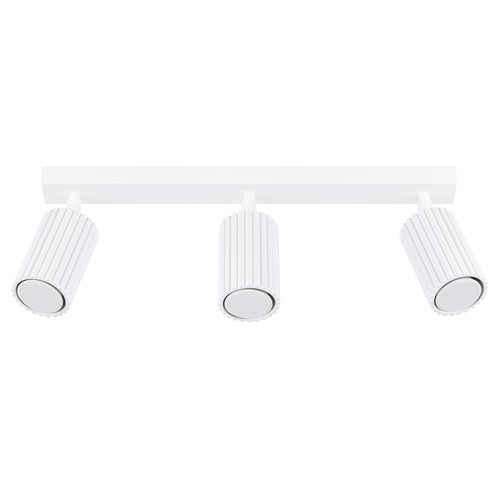 Sollux Lighting Plafondlamp KARBON 3L wit - 45x6,5x16,5cm