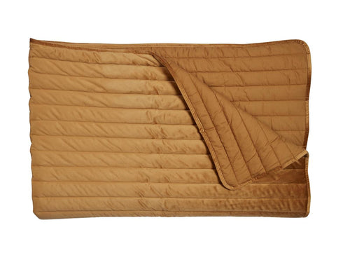 KAAT Amsterdam plaid Confer - 180x260 cm - goud