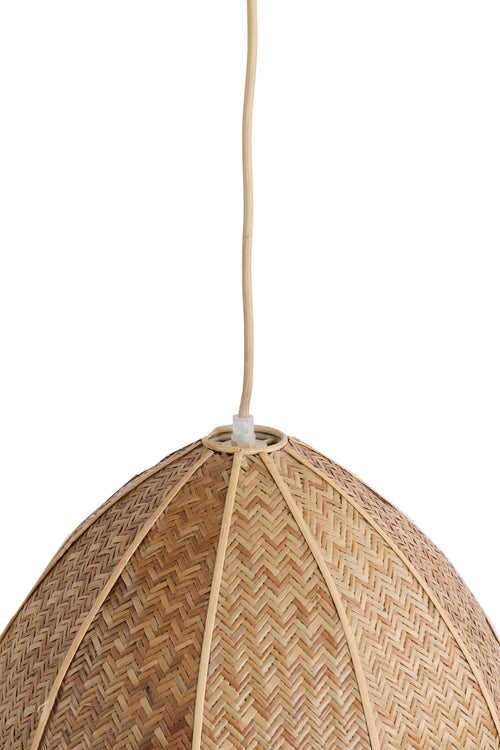 Light & Living hanglamp MILATOS - bruin - Ø38x51cm
