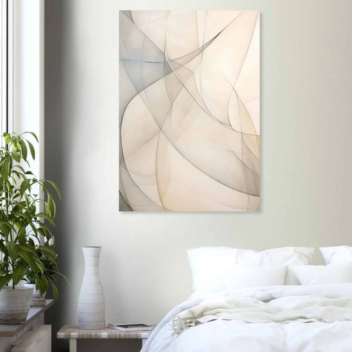 Artfulprints  Abstract - Fine lines 1   poster A4 21x29.7 cm