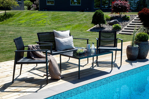 Rebellenclub Loungeset Solis - Zwart