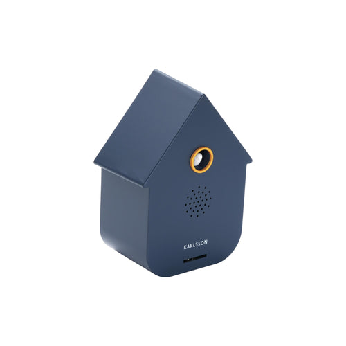 Karlsson ornament Sound Box Modern Cuckoo - blauw - Ø12cm - vtwonen shop