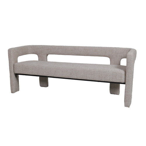 DÉJA Living Eetkamerbank Seto - Beige Stof - 168x54x68cm