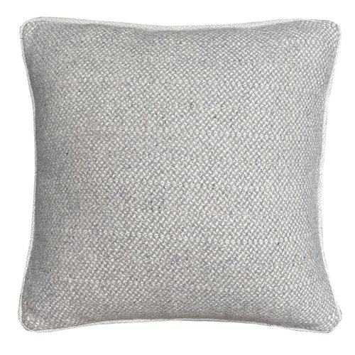 Malagoon kussen - structuur grijs - 50x50cm gerecycled wol