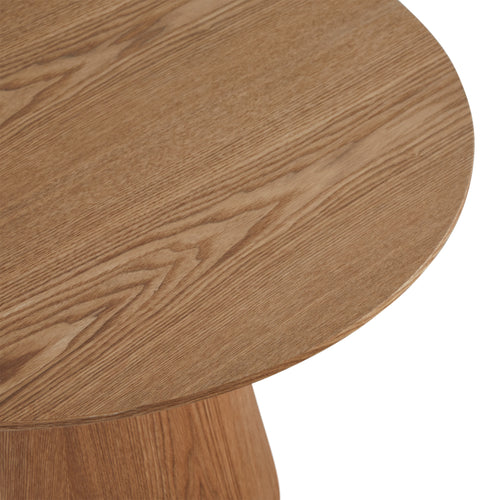 Furnhouse ronde salontafel Tango - Natuurlijk eikenhout - Ø 80 cm