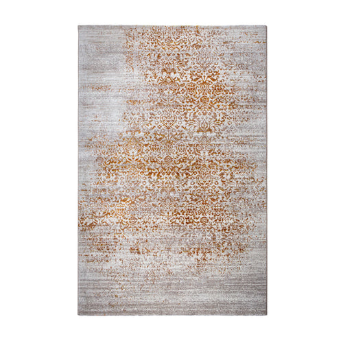 Zuiver Magic Vloerkleed 200x290 Grijs/Oranje