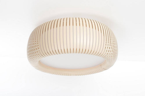 bpskoncept plafondlamp Oblo - beige kunststof - diffuser