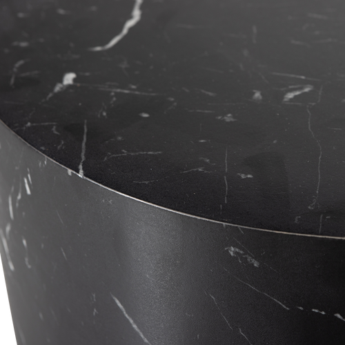 WOOOD bijzettafel Quint - MDF - Zwart - 40x48x33 - vtwonen shop