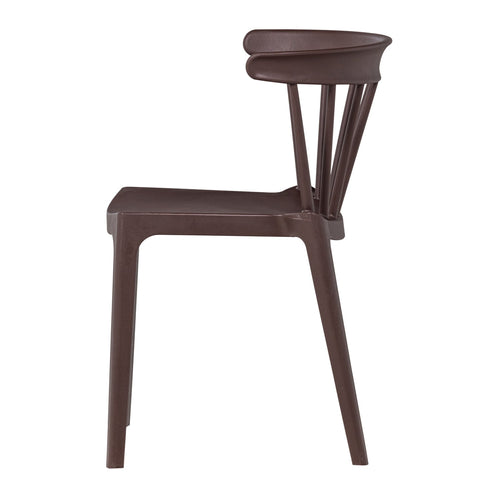 WOOOD tuinstoelen Bliss - Kunststof - Jadegroen - 75x52x53 - Set van 2