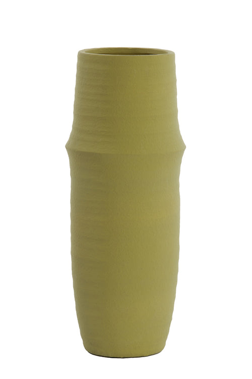 Light & Living vaas MACADAMIA - Ø18.5x45.5cm - groen - vtwonen shop