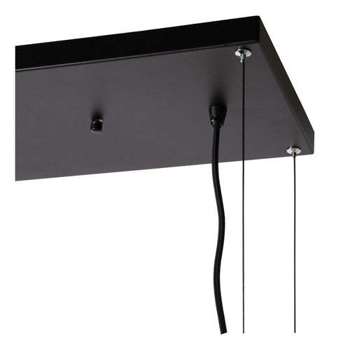 Lucide hanglamp MIRAVELLE - 6xGU10 - Zwart - vtwonen shop