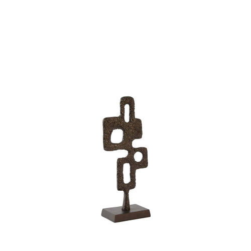 Light & Living ornament Vex - bruin - 18x10x44cm
