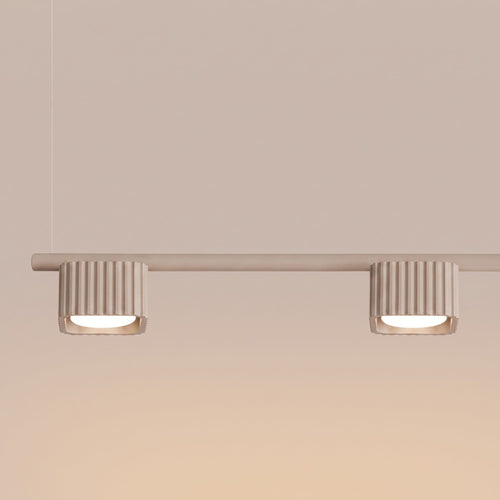Sollux Lighting Kroonluchter RIFF 4 taupe Gx53 - 122x10x208cm