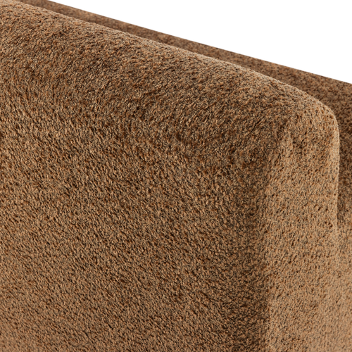 WOOOD eetbank 164 cm rugleuning Mojo Base - Wollig - Honinggeel - 83x164x76