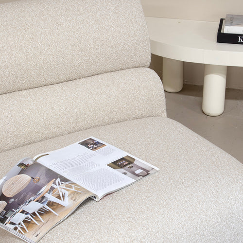 DÉJA Living Draaifauteuil Jules - Stof - Beige - vtwonen shop