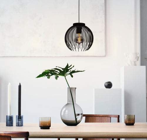 EGLO hanglamp Venezuela-A - E27 - Ø 23,5 cm - Zwart