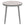 Margriet bijzettafel - Ø50 cm - carbon black - light teak vironwood