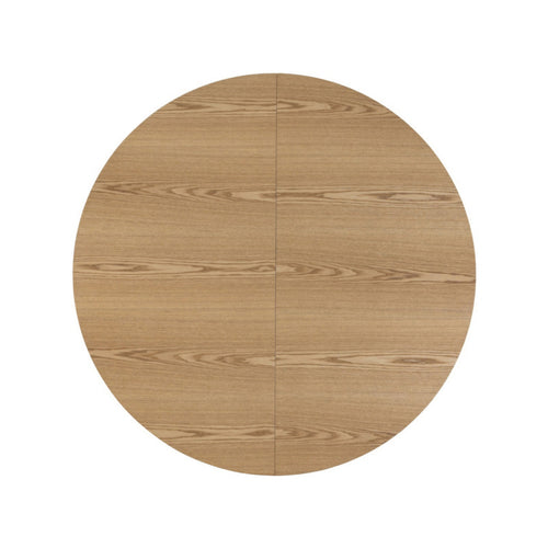Giga Meubel Eettafel Sivan - Naturel - Uitschuifbaar - Ø120/160cm - vtwonen shop