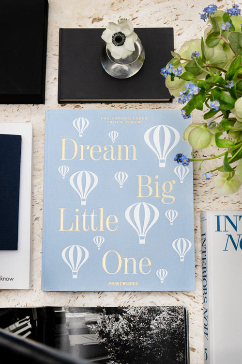 Printworks Baby Album - Dream Big Little One - Lichtblauw - vtwonen shop