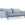 Cosmopolitan Design Bank Vienna 4-zits, flueel, donkerblauw - 92x230x95cm