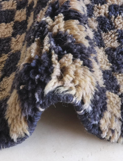 AFK Living vloerkleed Berber - handgemaakt - Wol - 90 x 313 cm - vtwonen shop