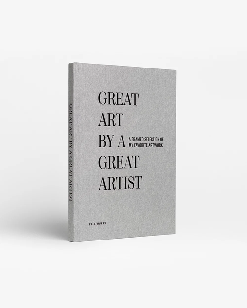 Printworks Frame Boek - Great Art - Tekenmap - Grijs
