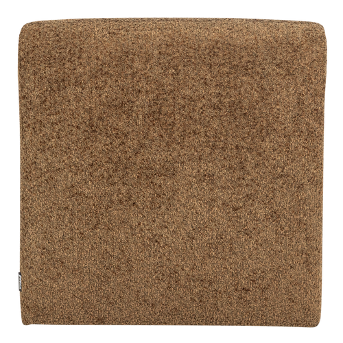 WOOOD eetbank 84 cm rugleuning Mojo Base - Wollig - Honinggeel - 83x84x76