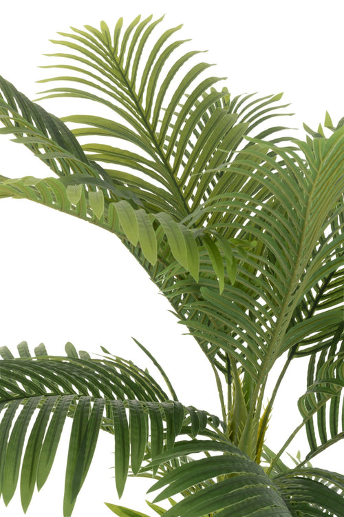 J-Line palmboom Areca Pot - kunststof - groen