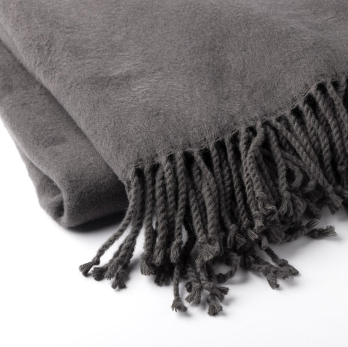 ANNABELLA | plaid 150x200 cm | Charcoal Gray | antraciet | Hoii