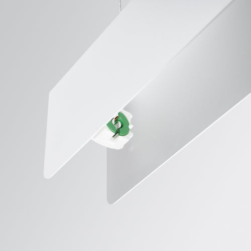 Sollux Lighting Hanglamp SPARK wit - 100x8x120cm
