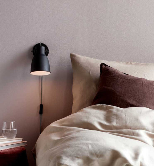 Nordlux Adrian Wandlamp - E27 - Zwart