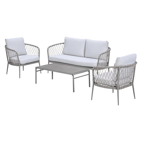 Garden Impressionsloungeset Stella taupe - natural sand