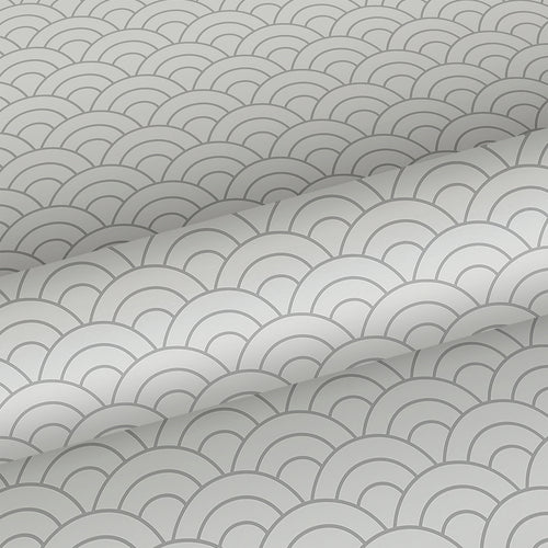 Sanders & Sanders behang art deco bogen grijs - 53 cm x 10 m - 640361 - vtwonen shop