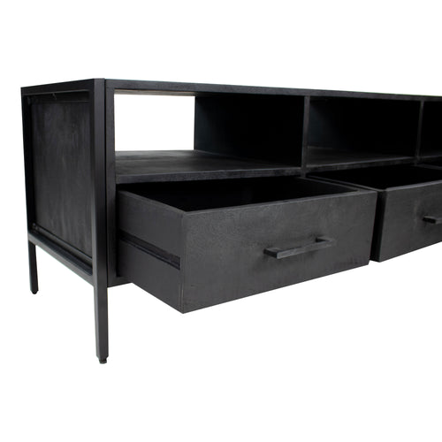 Kick TV dressoir Rav - Zwart - vtwonen shop