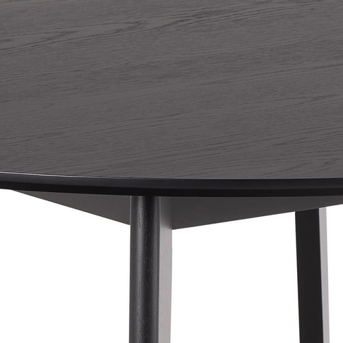 Rebellenclub  Roskilde Eetkamertafel - ø120 cm - Zwart