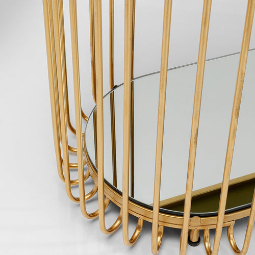 Kare Design Console Wire 81x37cm messing - vtwonen shop