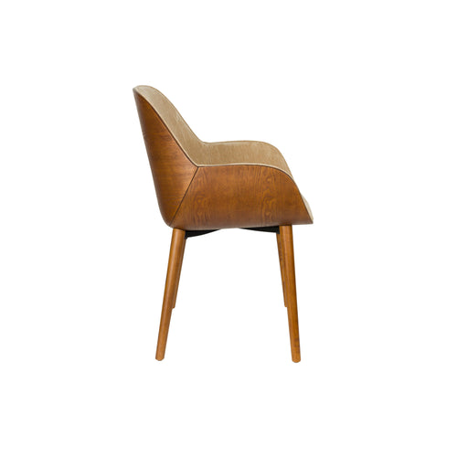 Dutchbone Taylor Eetkamerstoel Beige - vtwonen shop