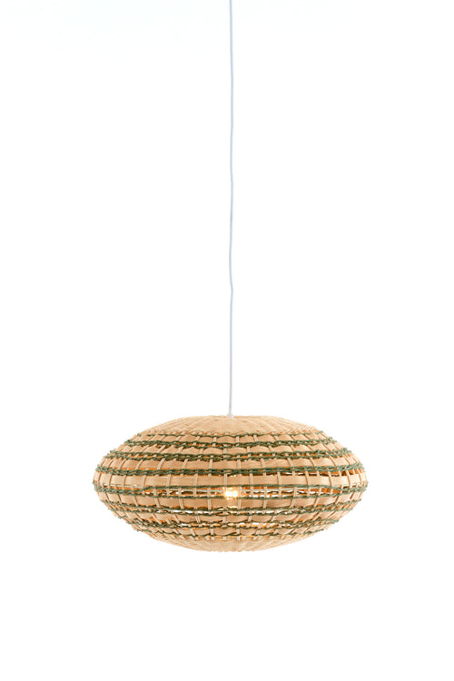 Light & Living hanglamp TAWELA - groen - Ø50x24cm - vtwonen shop