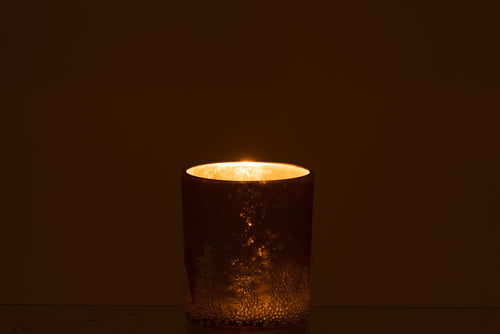 J-Line windlicht Suiker - goud - large - 2 stuks - vtwonen shop