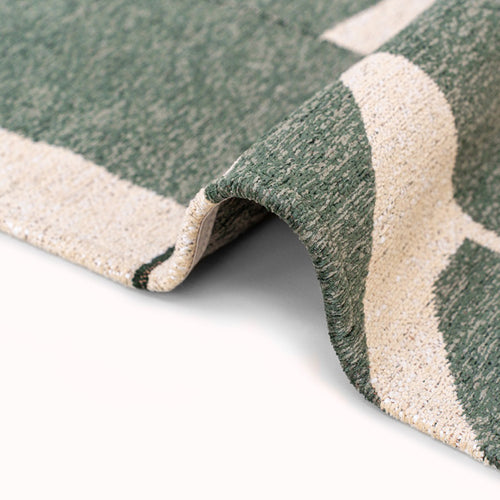 Louis De Poortere vloerkleed Sea Spray - groen - 80x250cm - vtwonen shop