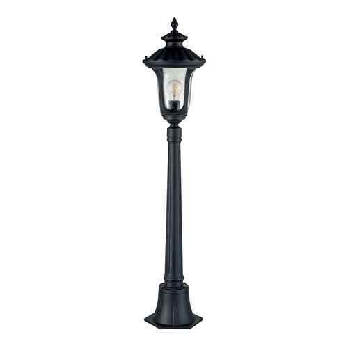 Elstead Chicago Buitenpaal Getextureerd Zwart, IP44