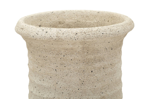 Mauro Ferretti buitenvaas - Ø 24,5x97 cm - beige