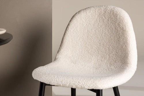 Rebellenclub kinderstoelen Skive - Wit Teddy - vtwonen shop