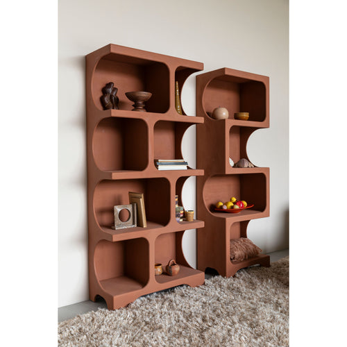 Dutchbone Dundee kast XL - Terracotta - vtwonen shop