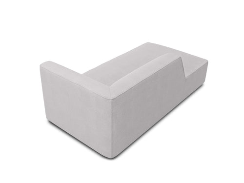 Micadoni linker meridiaan Ruby structurele stof, lichtgrijs - 180x93x69cm