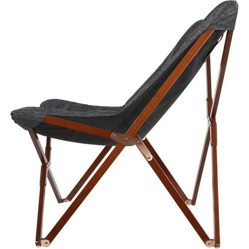Lesli Living bistrostoel grijs - zwart - 73x85x95cm