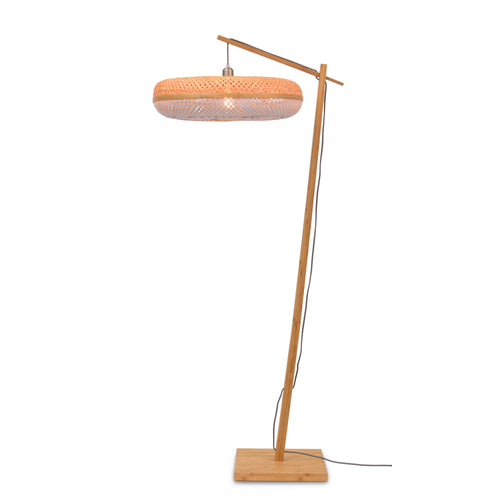 GOOD&MOJO vloerlamp Palawan - bruin - Ø60cm - vtwonen shop