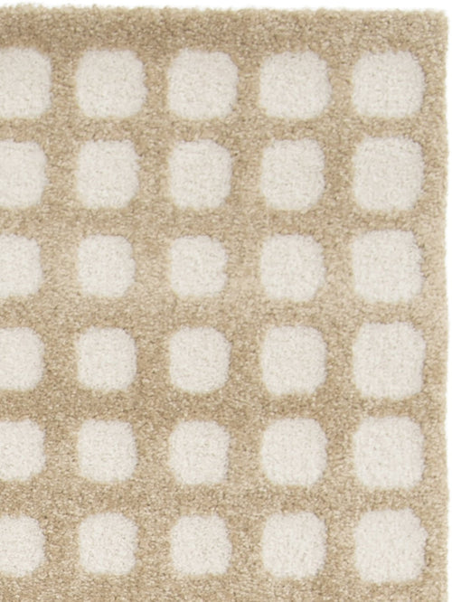 AFK Living vloerkleed Pixel - reliëfeffect - kastanje - 160 x 230 cm - vtwonen shop